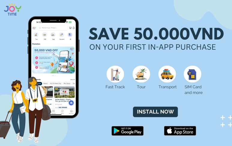 Save 50.000VND on your first in-app purchase!